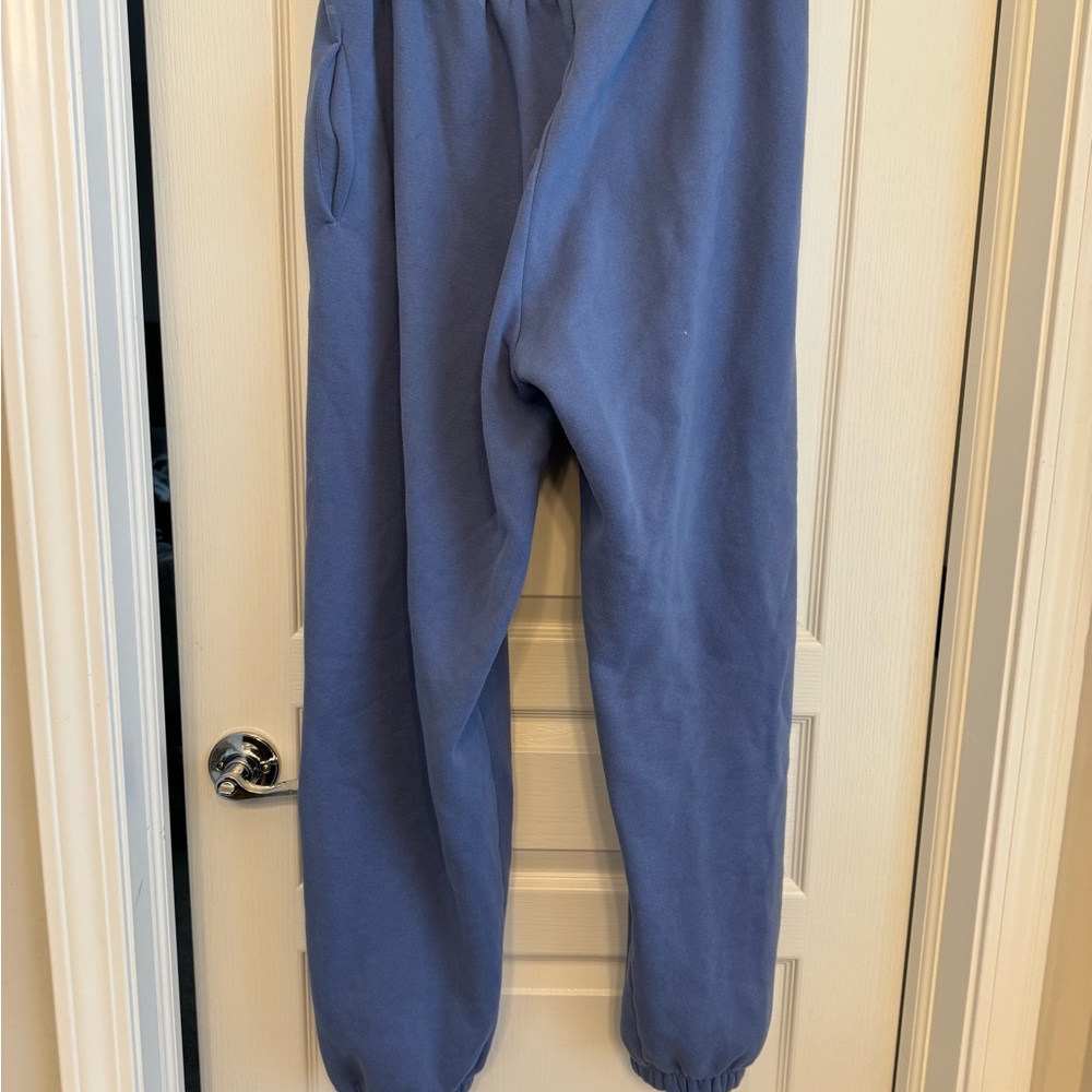 White Fox Blue Sweatpants - Picture 2 of 2